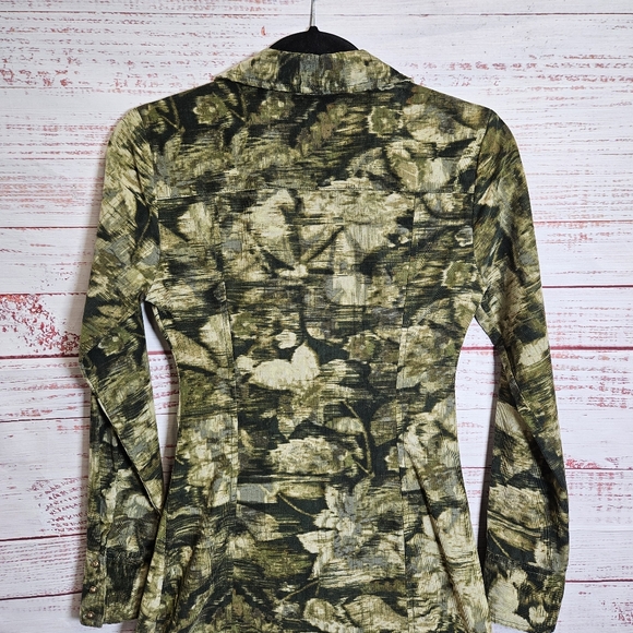 Anthro Pilcro long sleeve ruched shirt dress - Picture 16 of 16